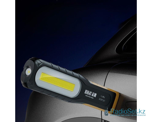 Портативный светодиодный фонарь T62 с магнитом и подвесным крючком